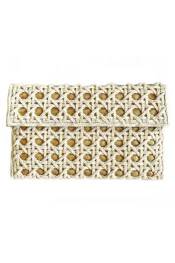Kokommo Gold Beads The Tisse Clutch Online at Aza Fashions Kokommo_Gold Beads The Tisse Clutch _Online_at_Aza_Fashions