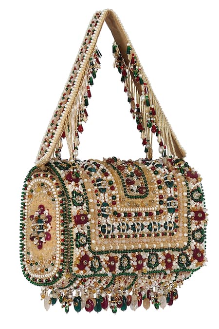 Lovetobag Amara Flapover Clutch With Handle 