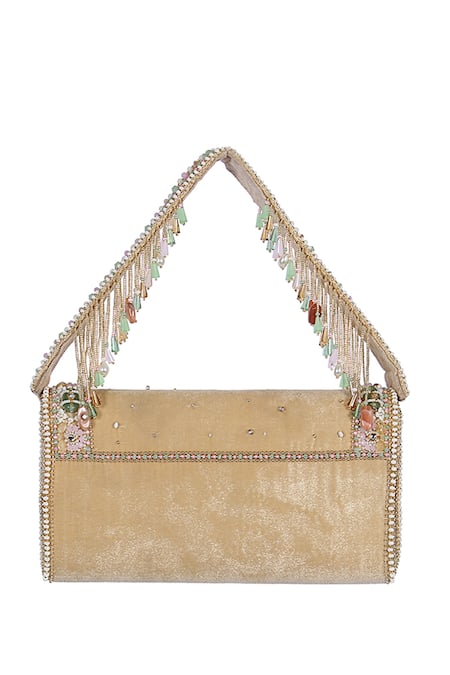Shop_Lovetobag_Multi Color Embellished Amara Clutch With Handle _Online_at_Aza_Fashions