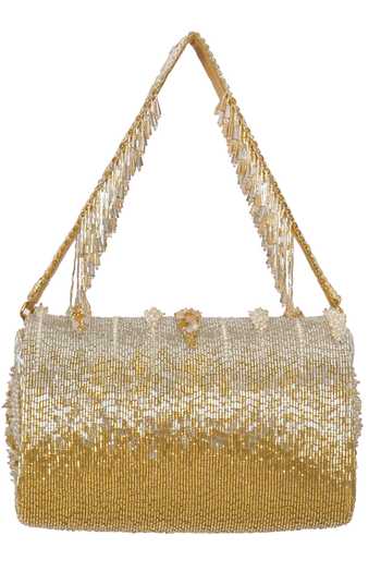 Shop Lovetobag Silver Embellished Nora Flapover Clutch Online at Aza Fashions Shop_Lovetobag_Silver Embellished Nora Flapover Clutch _Online_at_Aza_Fashions