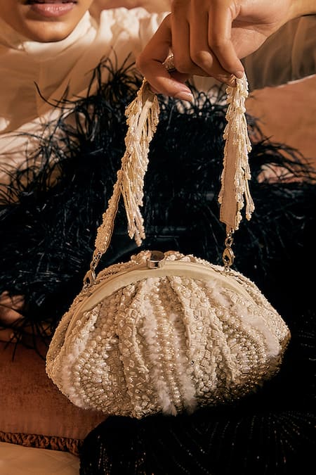 Lovetobag Veira Embellished Soft Pouch 
