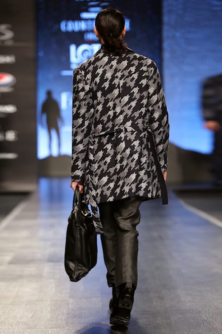 Countrymade Printed Double Breasted Jacket 