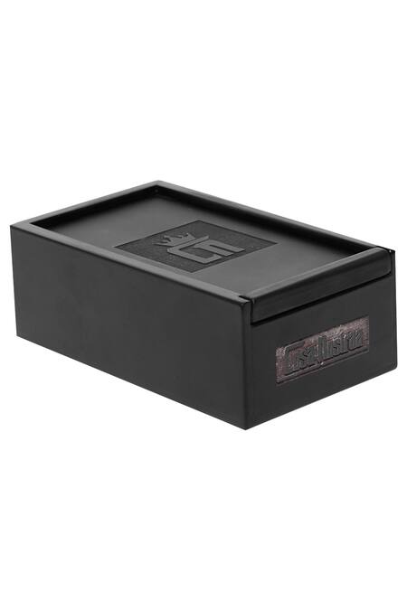 Cosa Nostraa Gold Phoenix Brooch And Collar Tips Set at Aza Fashions Cosa Nostraa_Gold Phoenix Brooch And Collar Tips Set _at_Aza_Fashions