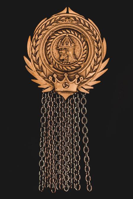 Shop Cosa Nostraa Gold The Regent Black Box Online at Aza Fashions Shop_Cosa Nostraa_Gold The Regent Black Box _Online_at_Aza_Fashions