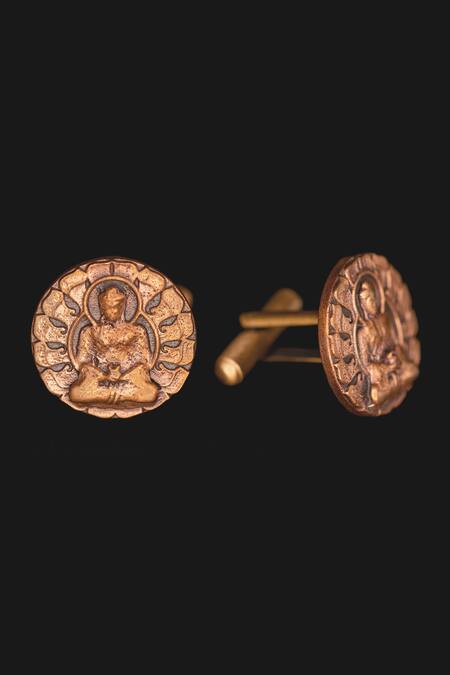 Cosa Nostraa Gold Printed The Grandiose Du Jour Box Online at Aza Fashions Cosa Nostraa_Gold Printed The Grandiose Du Jour Box _Online_at_Aza_Fashions