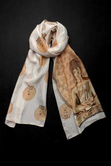 Buy Cosa Nostraa Gold Printed The Grandiose Du Jour Box Online at Aza Fashions Buy_Cosa Nostraa_Gold Printed The Grandiose Du Jour Box _Online_at_Aza_Fashions