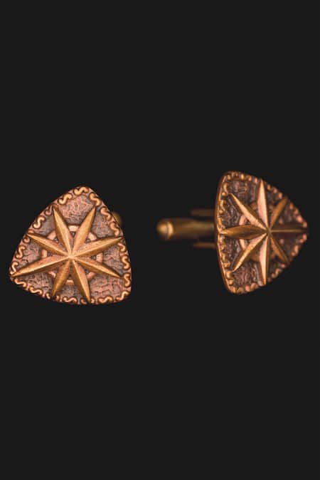 Cosa Nostraa Gold Printed The Ornate Du Jour Box Online at Aza Fashions Cosa Nostraa_Gold Printed The Ornate Du Jour Box _Online_at_Aza_Fashions