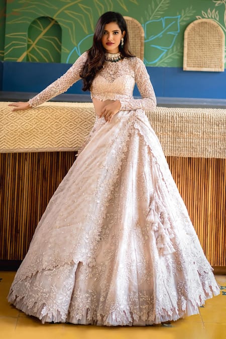 Buy Anushree Reddy Green Embroidered Anarkali Gown Online | Aza Fashions |  Fashion, Gowns online, Anarkali gown
