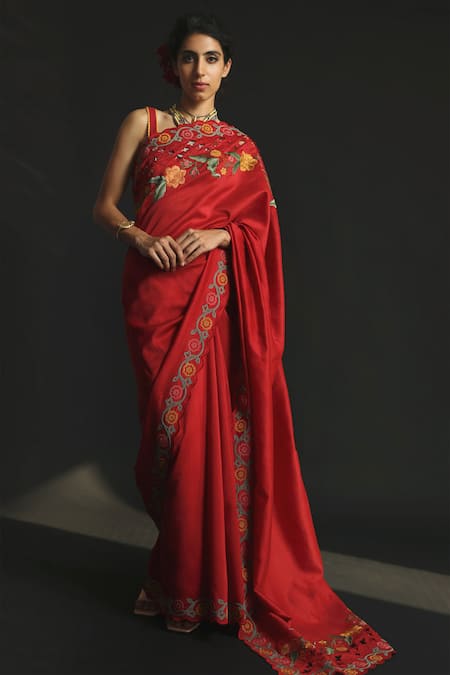 Chandrima Chanderi Embroidered Saree 