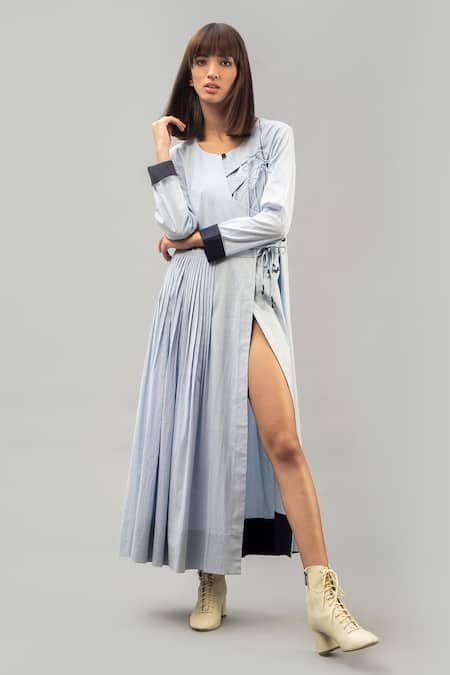 Chillosophy Pleated Maxi Dress 