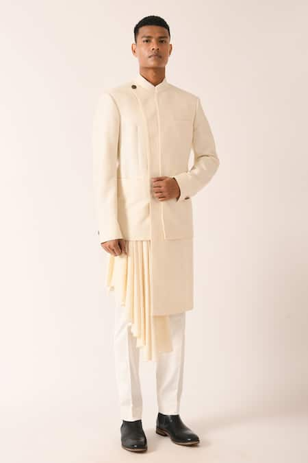 Dhruv Vaish Hybrid Sherwani Set 