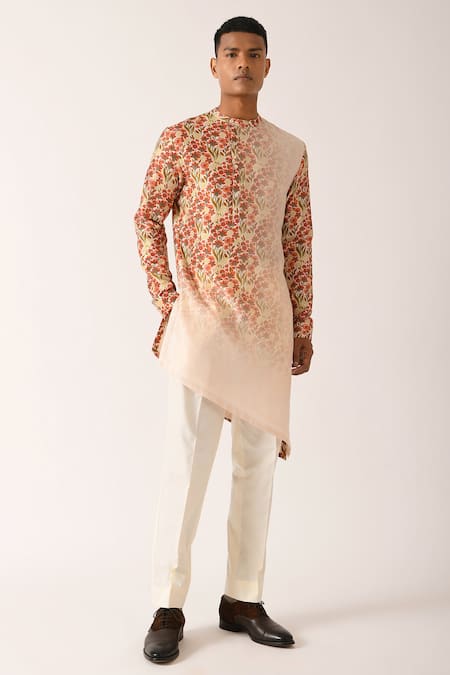 Dhruv Vaish Printed Kurta Set 