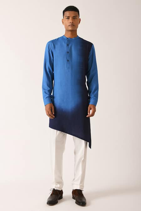 Dhruv Vaish Cotton Silk Kurta Set 