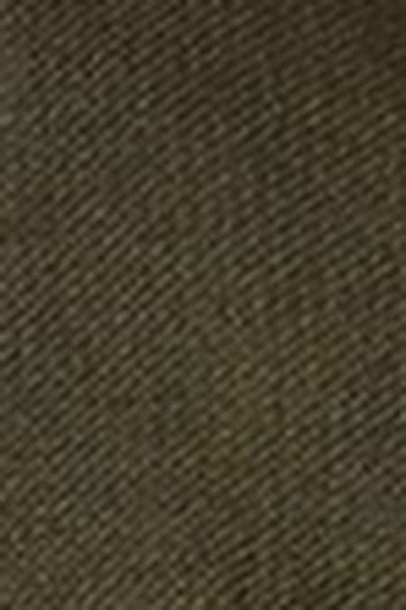 Shop_Dhruv Vaish_Green Cotton Silk Textured Bundi_Online_at_Aza_Fashions