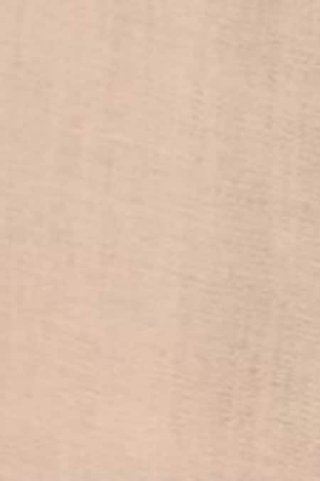 Shop_Dhruv Vaish_Beige Handloom Cotton Kurta Set _Online_at_Aza_Fashions