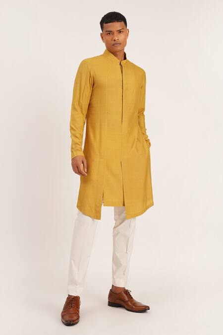 Asymmetric outlet kurta pajama