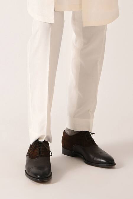 Shop Dhruv Vaish Beige Cotton Silk Kurta Set Online at Aza Fashions Shop_Dhruv Vaish_Beige Cotton Silk Kurta Set _Online_at_Aza_Fashions