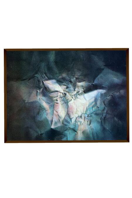 The Art House_Multi Color Canvas Digital Print Abstract Painting_Online_at_Aza_Fashions