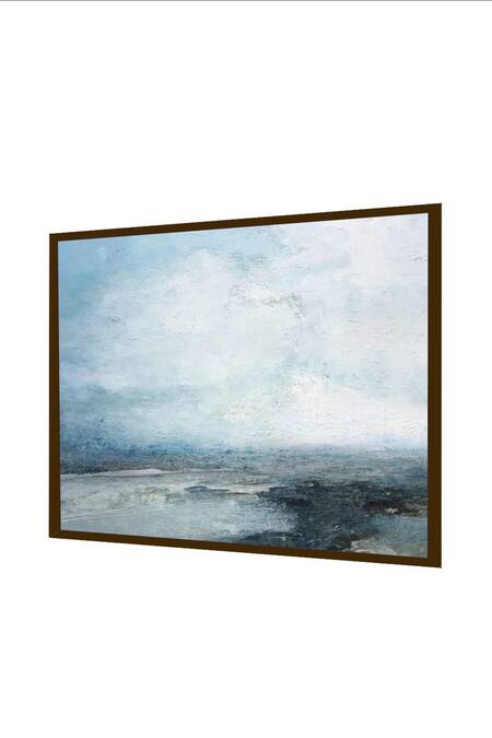 Buy_The Art House_Multi Color Canvas Handmade Abstract Painting_Online_at_Aza_Fashions