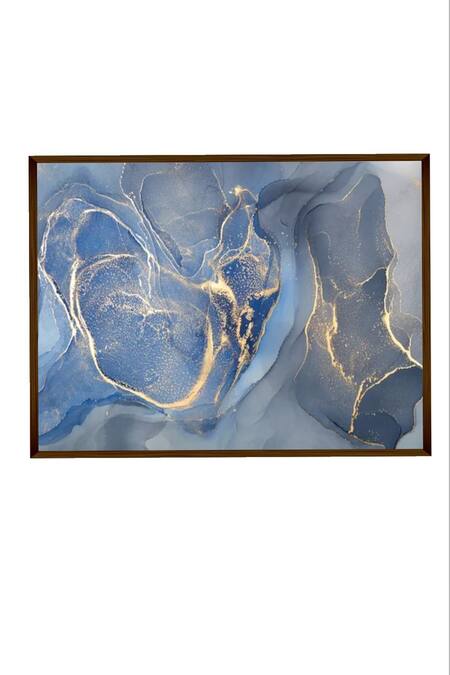 The Art House Multi Color Canvas Digital Print Fluid Art Painting Online at Aza Fashions The Art House_Multi Color Canvas Digital Print Fluid Art Painting_Online_at_Aza_Fashions