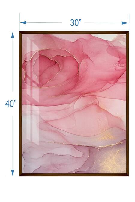 Shop_The Art House_Multi Color Canvas Handmade Abstract Painting_Online_at_Aza_Fashions