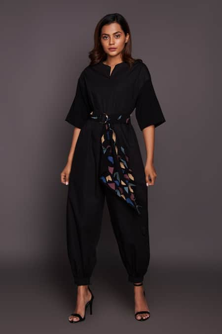 Deepika Arora Shift Jumpsuit With Belt 