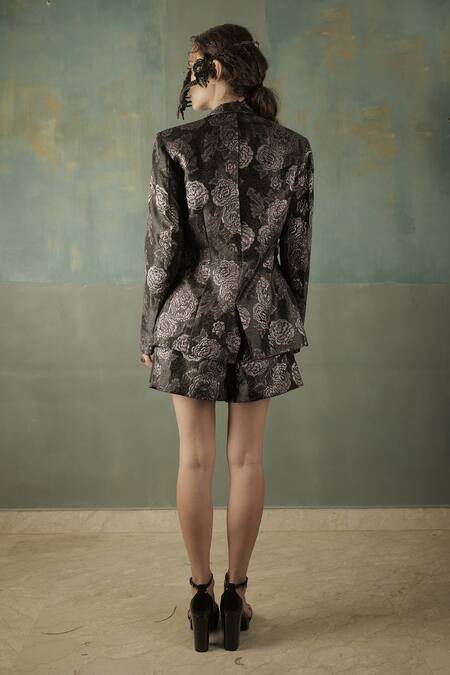 Nidhi Yasha Bustier & Paper Bag Shorts 