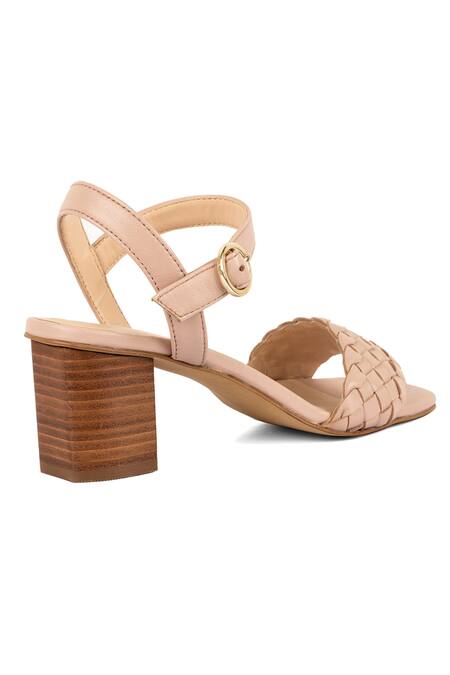 Vanilla Moon_Beige Danny Block Heel Sandals_Online_at_Aza_Fashions
