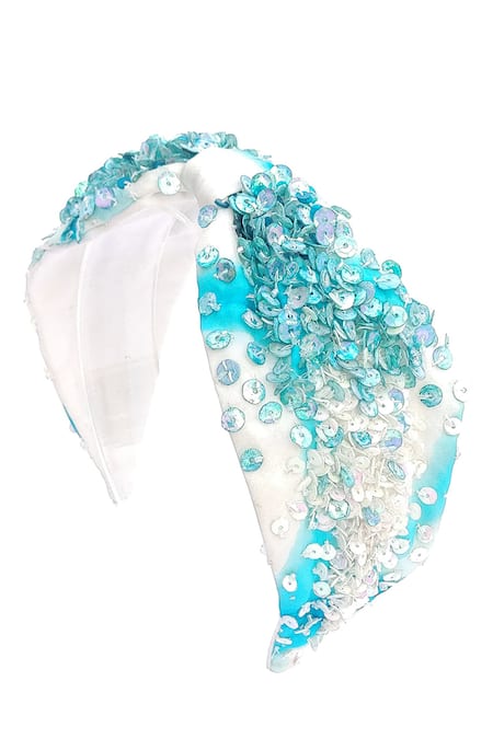 Babita Malkani Embellished Turban-Style Headband 
