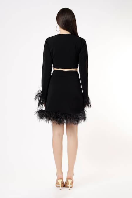 Deme By Gabriella Crop Top & Skirt Set 