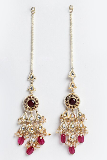 Buy Antique Gold Plated Trisha Ear Chain | Tarinika - Tarinika India