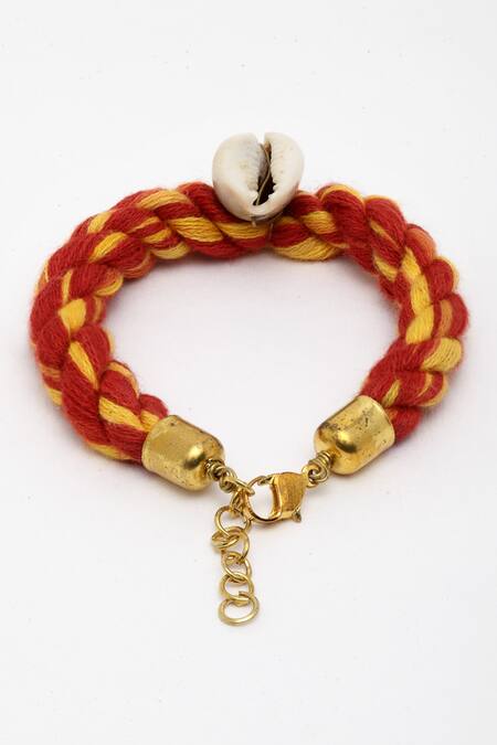 Dugran By Dugristyle_Gold Plated Twisted Bracelet - Single Pc_Online_at_Aza_Fashions