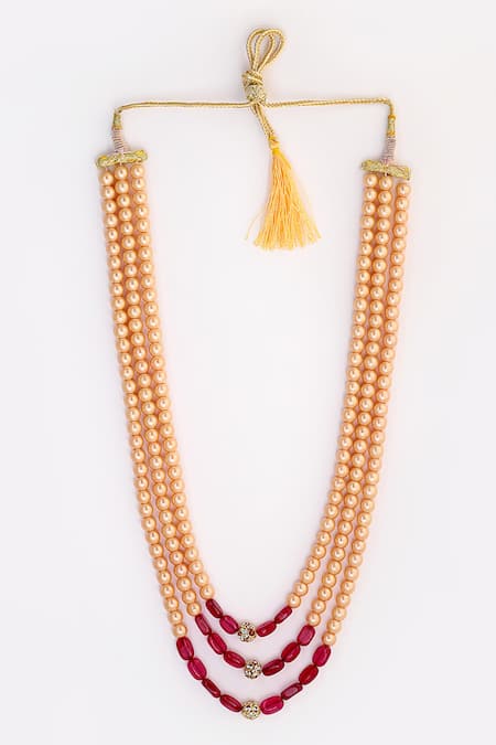 Dugran By Dugristyle Pearl Layered Necklace 