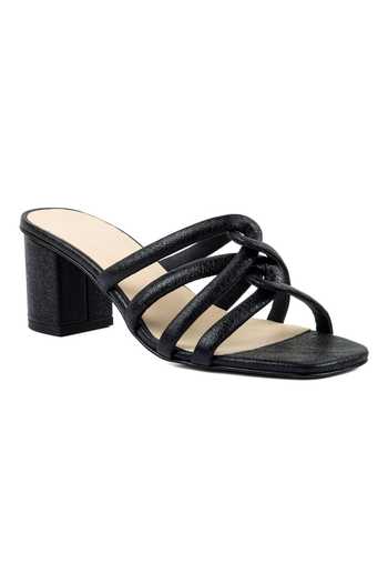 Buy_Vanilla Moon_Black Diane Interlocked Block Heels_Online_at_Aza_Fashions