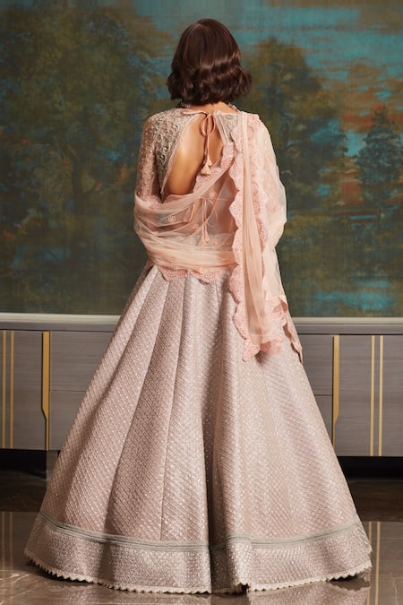 Jade By Monica & Karishma Embroidered Bridal Lehenga Set 
