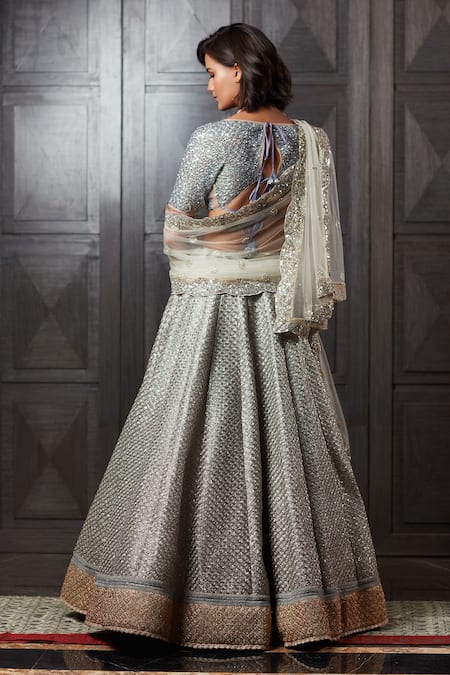 Jade By Monica & Karishma Embroidered Bridal Lehenga Set 