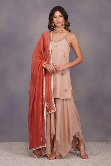 Devyani Mehrotra Kurta & Asymmetrical Gharara Set 