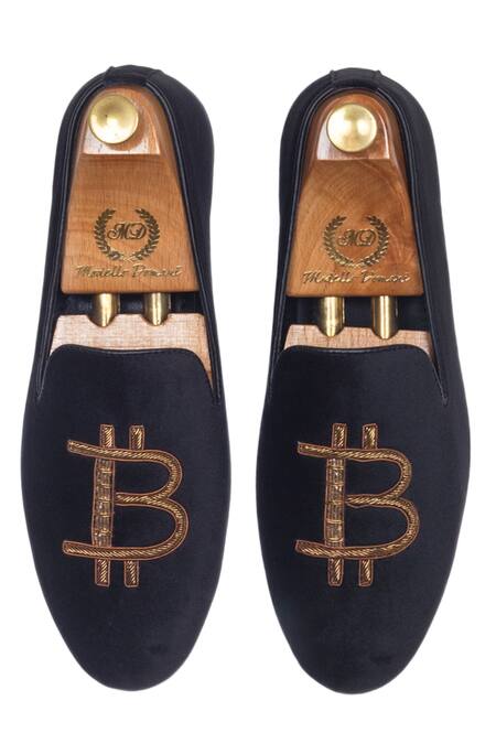 Domani_Brown Plain Calf Suede Brogue Shoes _Online_at_Aza_Fashions