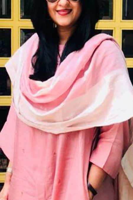 Buy Dot Pink Silk Boat Kurta And Pant Set Online at Aza Fashions Buy_Dot_Pink Silk Boat Kurta And Pant Set _Online_at_Aza_Fashions