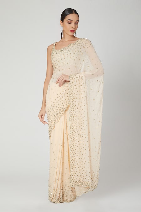 Shop Designer Pre Stitched Sarees for Women - Aza Fashions