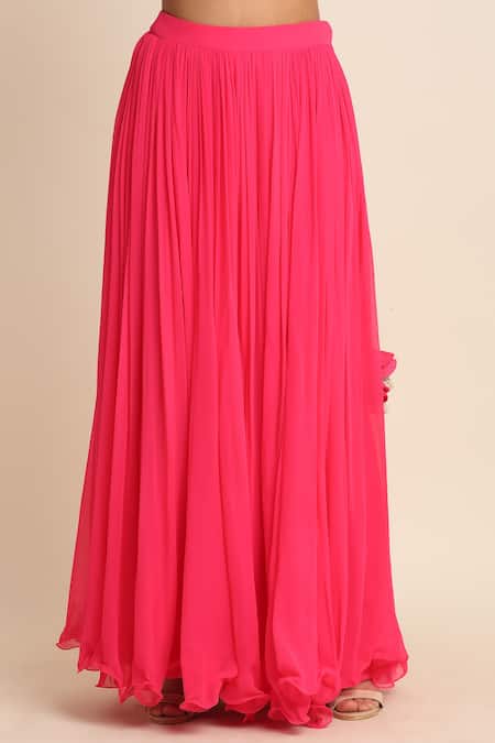 Priyanka Jain Pink Dupion, Georgette And Net Lining Shantoon Cutdana, Sequin Kurta Lehenga Set at Aza Fashions Priyanka Jain_Pink Dupion, Georgette And Net Lining Shantoon Cutdana, Sequin Kurta Lehenga Set _at_Aza_Fashions