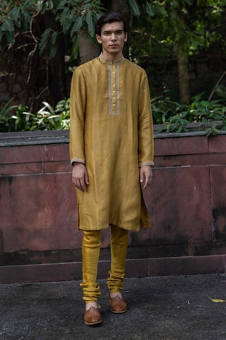 Deep Thee Hand Woven Kurta & Churidar Set 