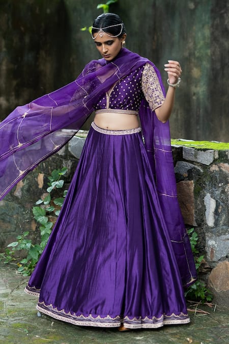 Deep Thee Silk Bridal Lehenga Set 