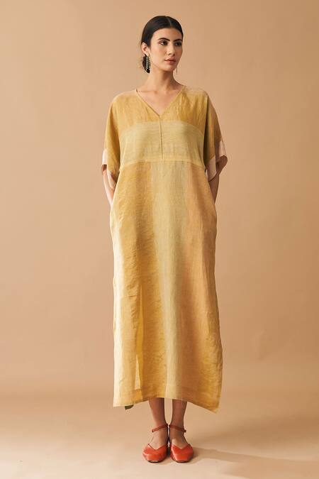 linen kaftan