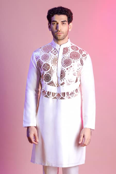 DiyaRajvvir Embroidered Kurta Set 