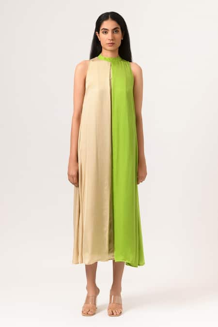 Neora By Nehal Chopra Halter Neck Dress 