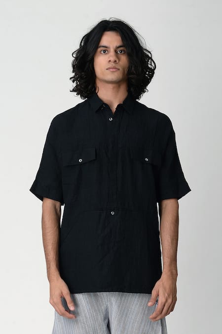Rajesh Pratap Singh Handloom Linen Shirt 