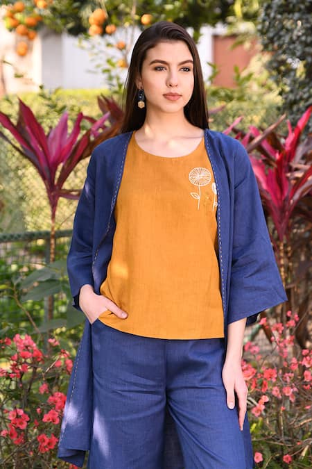 Linen Bloom Linen Jacket 