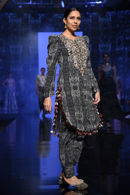 Payal Singhal Nura Printed Tunic & Jogger Salwar 