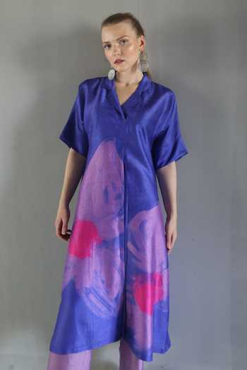 Clos Floral Print Kurta & Pant Set 